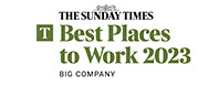 The Sunday Times Best Places to Work 2023 (big business)