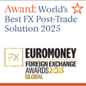 CLS Award Clsnet Euromoney FX Award 2025