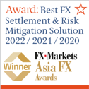 Award Settlement Risk FX Asia 2020 2021 2022